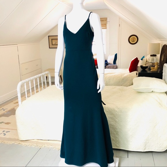 LULU’s Infinite Glory Forest Green Maxi Dr… - Picture 3 of 16